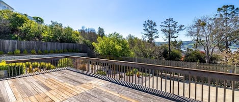 Water view and deck