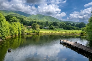 Pond - Private pond on 8 acre tract, shared with neighbors. No swimming allowed. Fishing is welcome.