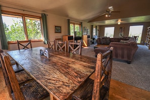Dining and Living Area
