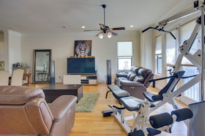 Living Room | 2nd Floor | Smart TV | Home Gym | Home Theater System
