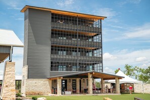 Our exclusive and luxury Viewing Tower for our exclusive wine club members is located right here on the property for you to soak in stunning hill country views!