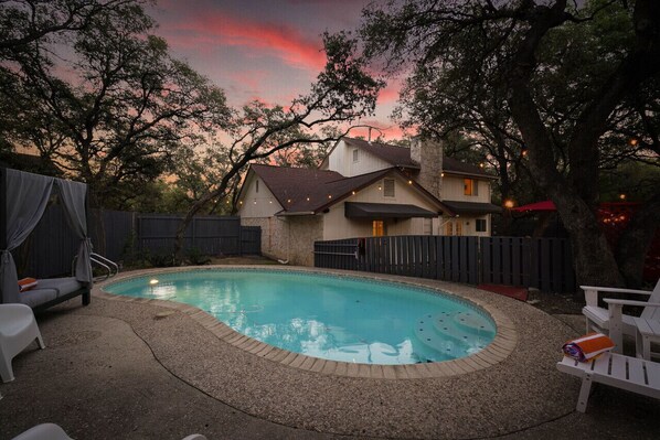 Resort style pool