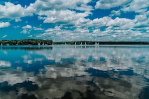 The Swift Creek Reservoir view from the Pool Pavilion and outside every window!