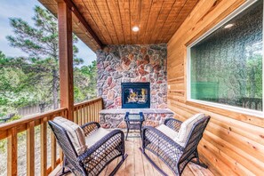 Viewing the Local Wildlife - Sit out on the deck and wait... at Lone Star Lodge, there is a good chance you'll see local deer and possibly even elk stroll by.