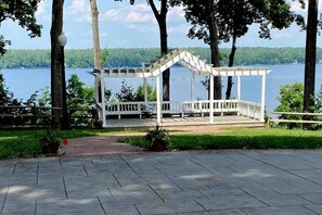 Manor House Patio and gazebo. 