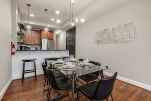 The ultimate combination of luxury and comfort, your family or friends will love dining around this table together