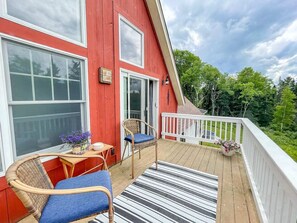 Private balcony off the primary bedroom with great view - perfect for early morning coffee or yoga!