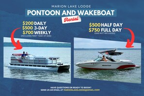 Easy to rent and great way to enjoy the lake!