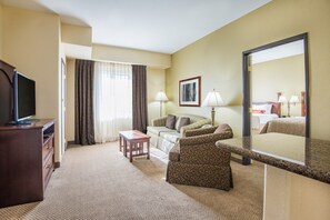 Relax and unwind in the cozy living room.