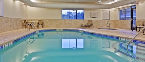 Enjoy the excellent on-site amenities including the indoor pool!