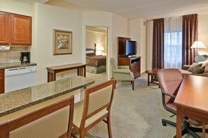 Settle into the dining area and enjoy a nice meal.