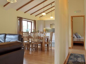Open plan living space | Caws Cottage, Lancych, near Cenarth