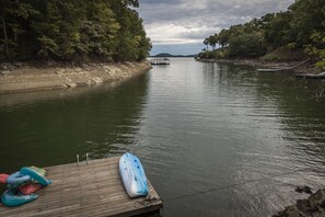 Swim, fish, ride, boat, you name it. A complimentary kayak is included.