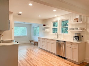 Upstairs kitchen