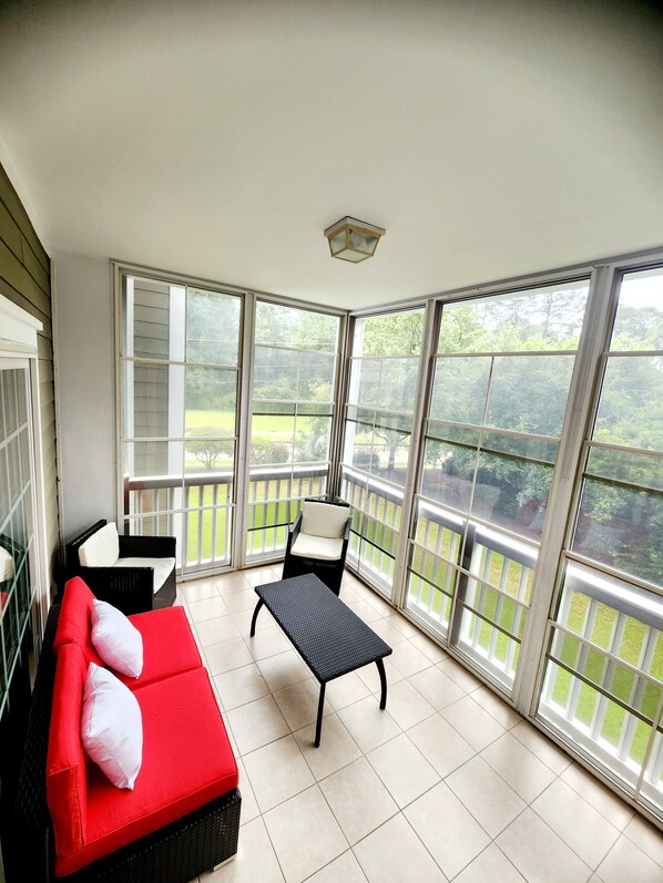 furnished patio
