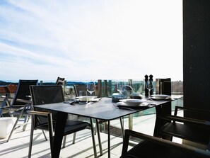 Sitzbereich Dachterrasse