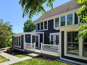 View of cozy cottage.  This cottage is also an energy efficient home.