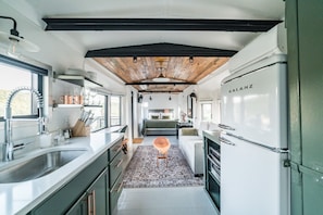 This 1951 Southern caboose received a total renovation.