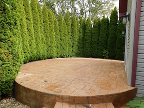 Rear Patio