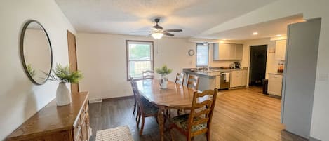 Dining Area and Kitchen