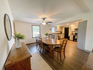 Dining Room and Kitchen