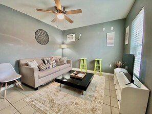 Lounge in luxury in this spacious, inviting living area.
