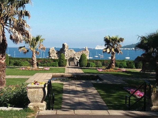 Sandsfoot Castle and it's beaches 5 minutes drive from the cottage