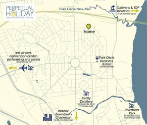 Park Circle neighborhood map