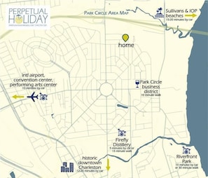 Park Circle neighborhood map