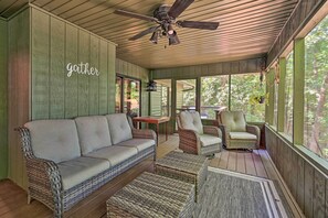 Screened Porch | Pet Friendly w/ Fee | Bedroom/Full Bathroom on 1st Floor