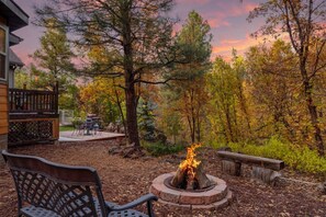 Fire pit area
