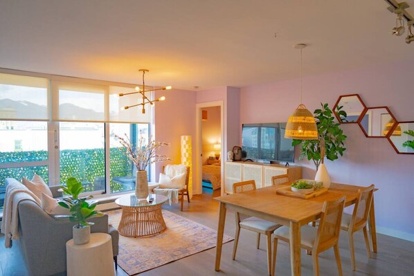 Newly furnished and modern design. Spacious layout
