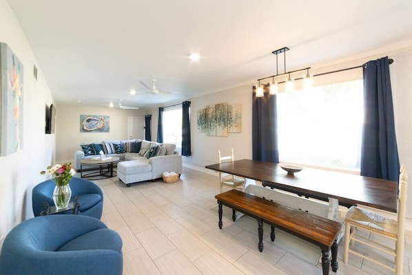Oversized living area