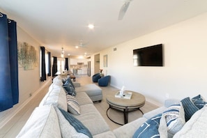 Oversized living area looking towards kitchen (2)