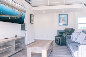 Living room with comfy recliner