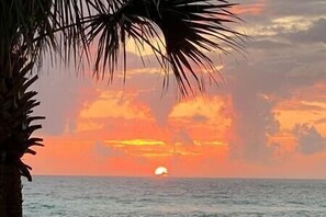 PCB sunset from balcony