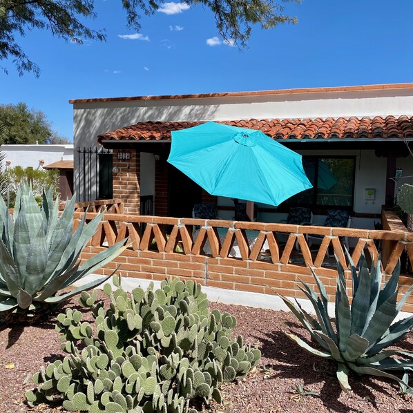 Front patio
