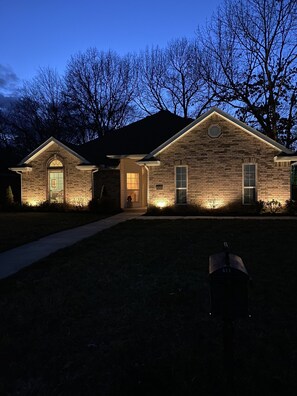 Beautiful home in extremely quiet neighborhood with many mature trees.