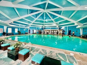 Indoor Community Pool at Emerald Lakes