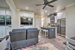 Living Room | Smart TV | Reclining Love Seat | 1st Floor