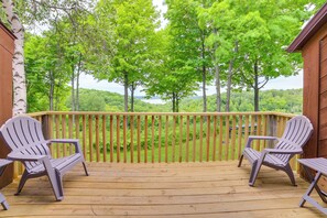 Private Balcony | Outdoor Seating | Lake Views