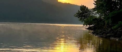 Sunrise on the dock