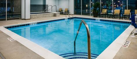 Enjoy the excellent on-site amenities including the indoor pool!