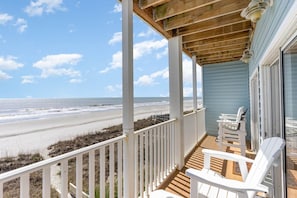 Downstairs Balcony