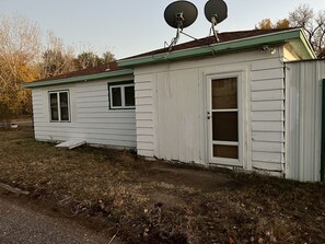 North side of house