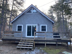  View of Cozy Cabin with wrap around deck