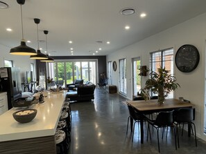 Kitchen/Dining/Living Area