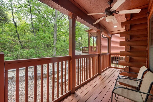 A Peaceful Setting on the Front Porch