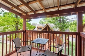 Covered Deck with Seating