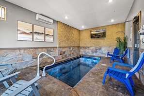 Indulge yourself in the comfort of our heated indoor pool.